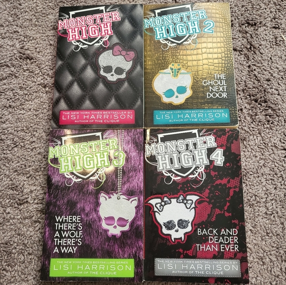monster high Other Original Monster High Books Series Set Poshmark